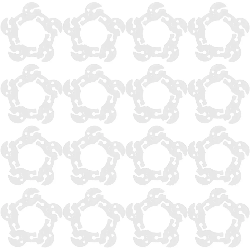 

50pcs Balloon Clip Holder Balloon Ring Buckles Balloon Supplies Balloon Connectors Clip