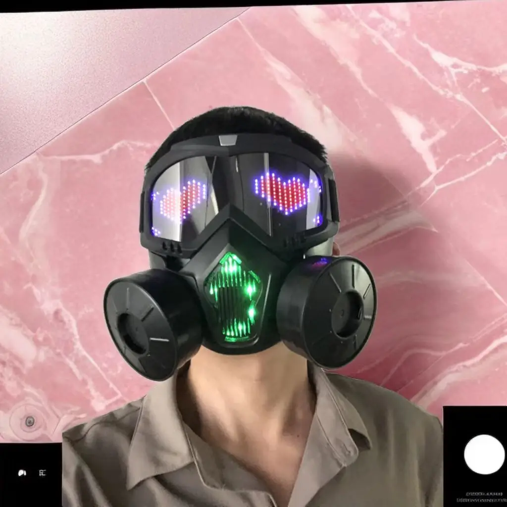 Led Gas Mask