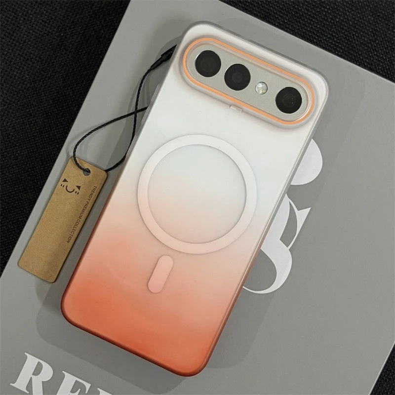 Ultra-Thin Frosted Magnetic Gradient Shockproof Phone Case