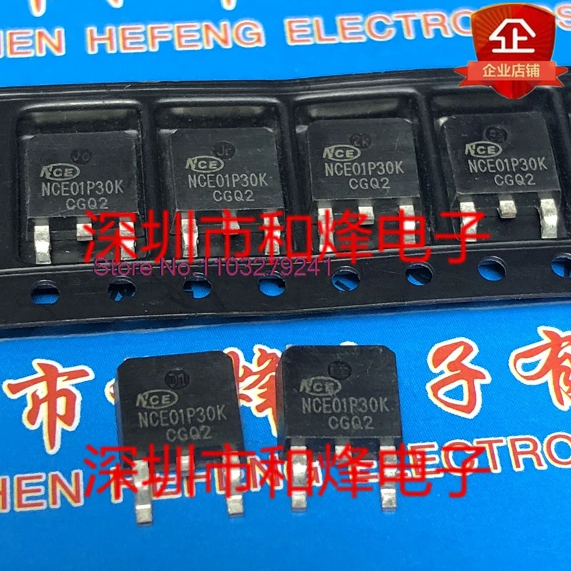 

(10PCS/LOT) NCE01P30K P TO-252 -100V -30A