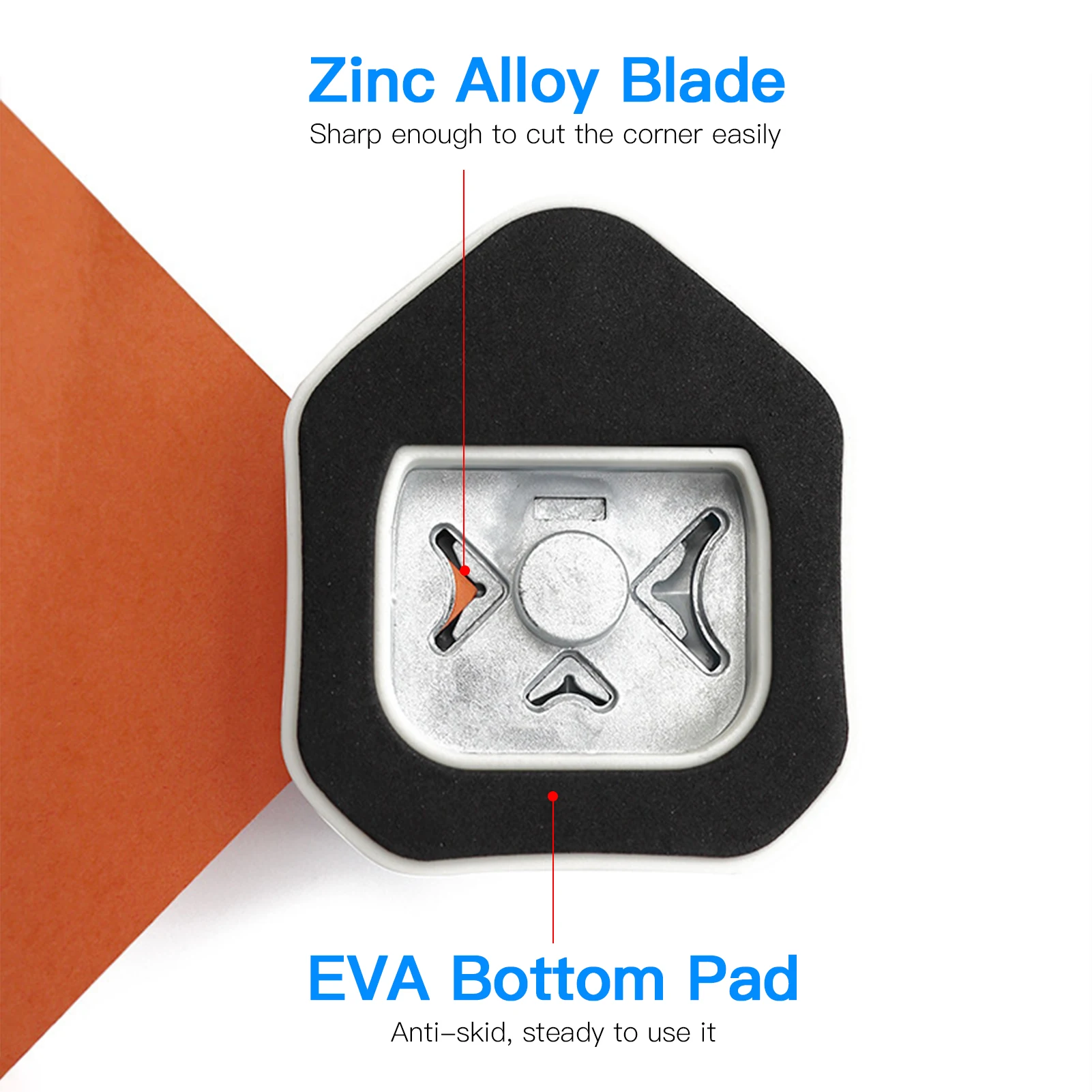 코너 라운더 펀치 3 in1 R4/R7/R10mm 카드 공예 스크랩북 포장지 스티커 용 라운드 코너 트리머 커터