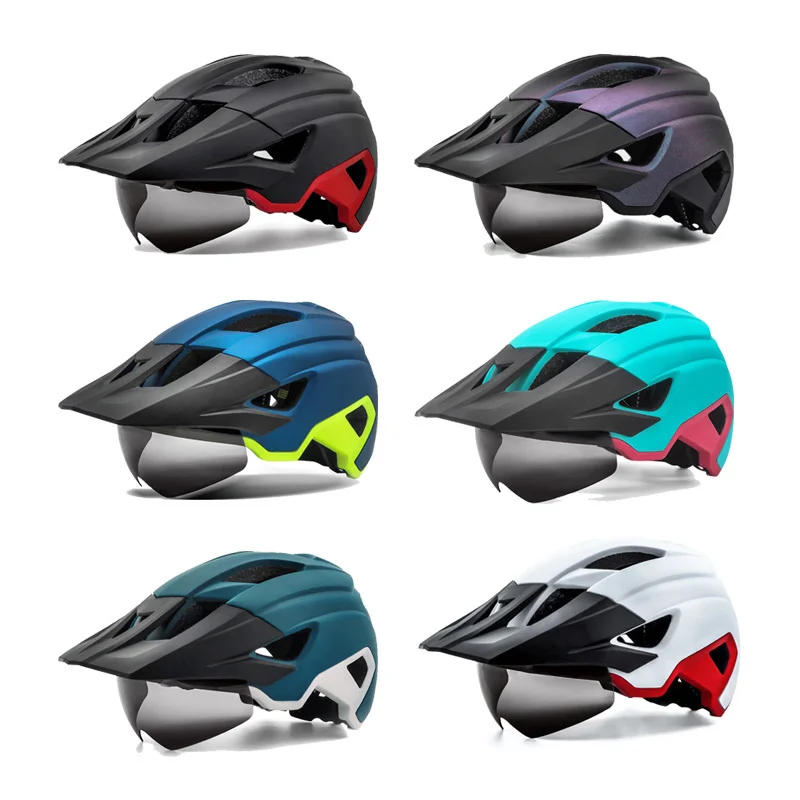 CyclingHelmetWindscreen5761CMBicycleHelmetUSBTailLightStable