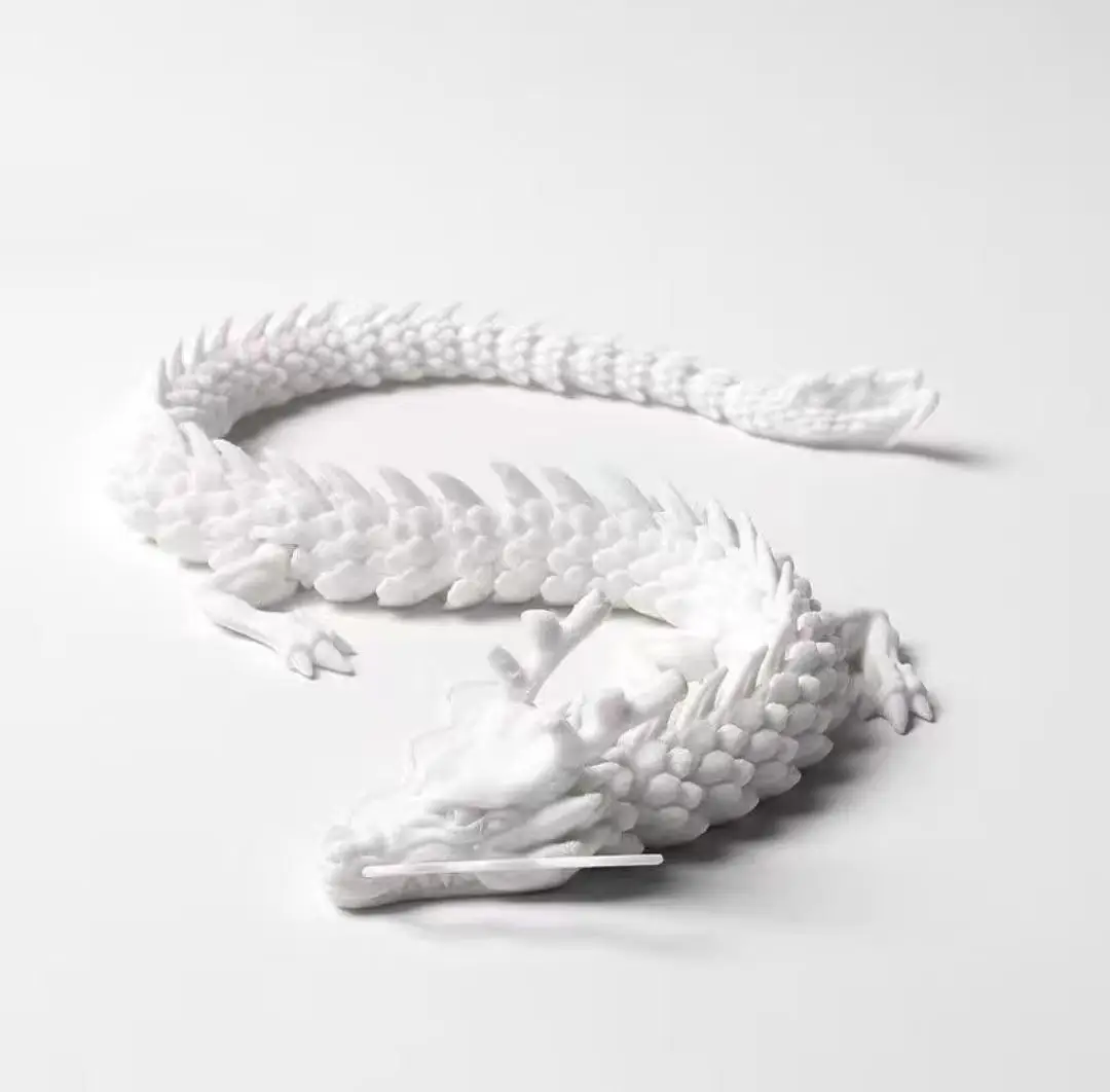 Dragon Statue 3D Printed Toy Dragon Ornament Ornament Crafts Miniature Ornament 3D Printed Chinese Dragon 60CM 45CM 30CM Desktop Decoration Dragon Model Crafts Office Ornaments Gifts