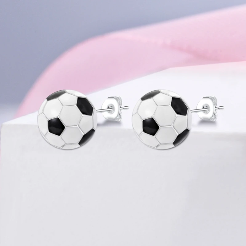 IRIRI Orecchini sportivi in ​​argento Sterling S925 for donna