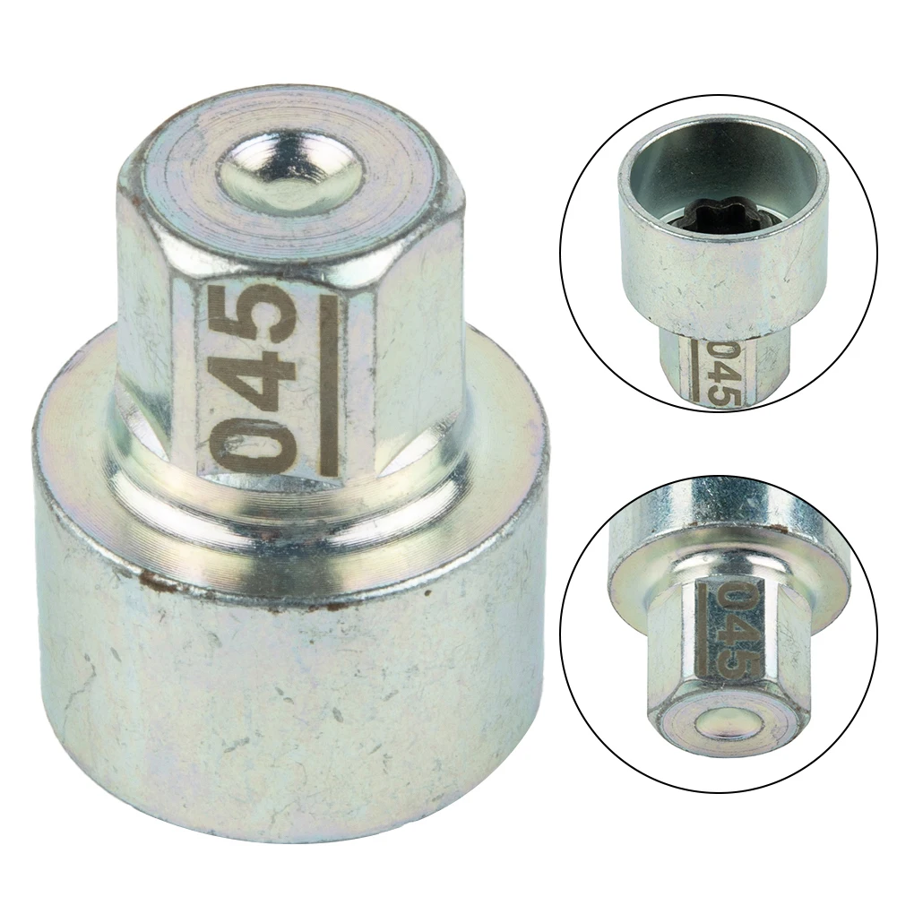 

1pcs Removal Key Socket Replatment Parts For BMW Tire Wheel Lock Anti-Theft Screw Lug Nut Bolt Car Accessories