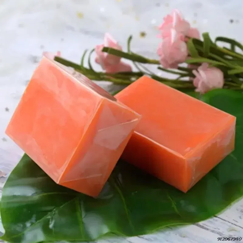 100g Kojic Acid Soap 3 Colors Option Glutathione Skin Lightening Soap Hand Made Bleaching Soap Brightening Face 5
