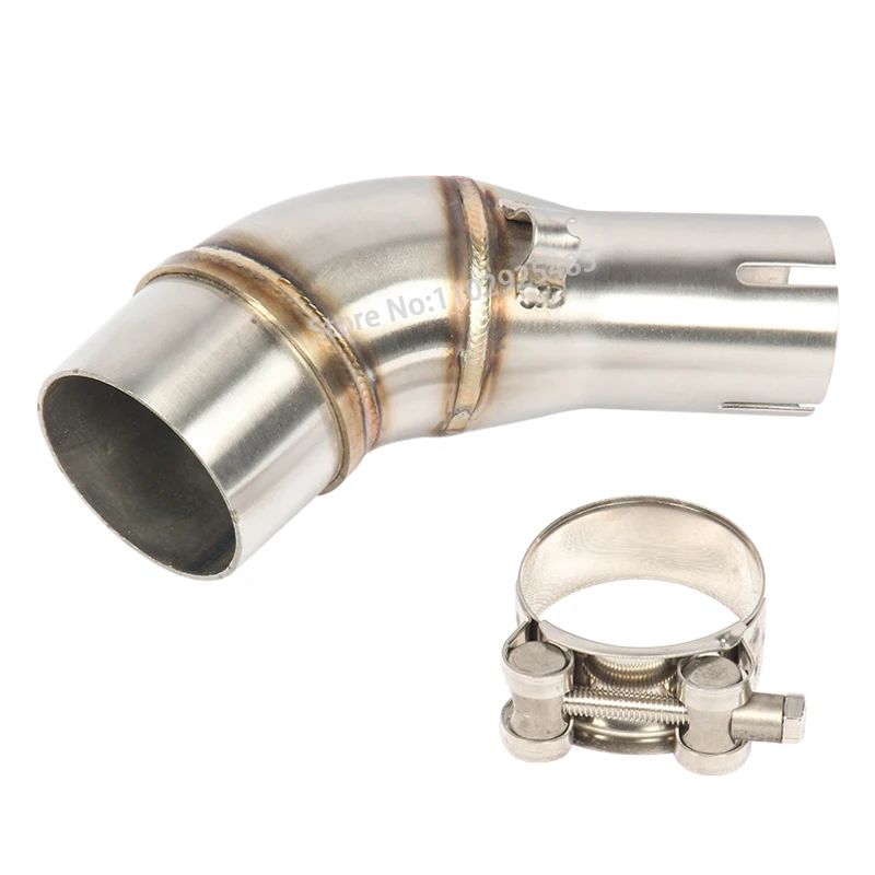 Slip-on For Yamaha YZF R25 R3 MT-03 MT03 Motorcycle Exhaust 51mm Escape Systems Connection Muffler Modified Middle Link Pipe - Image 3