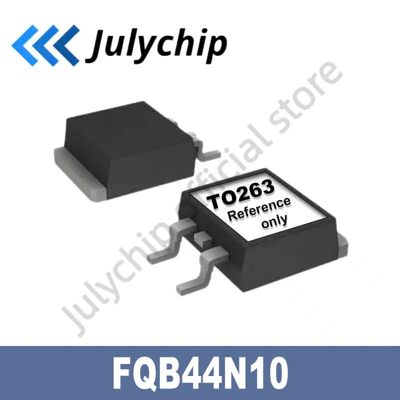 

FQB44N10 NEW ORIGINAL N-Channel 100 V 43.5A (Tc) 3.75W (Ta), 146W (Tc) Surface Mount D²PAK (TO-263)