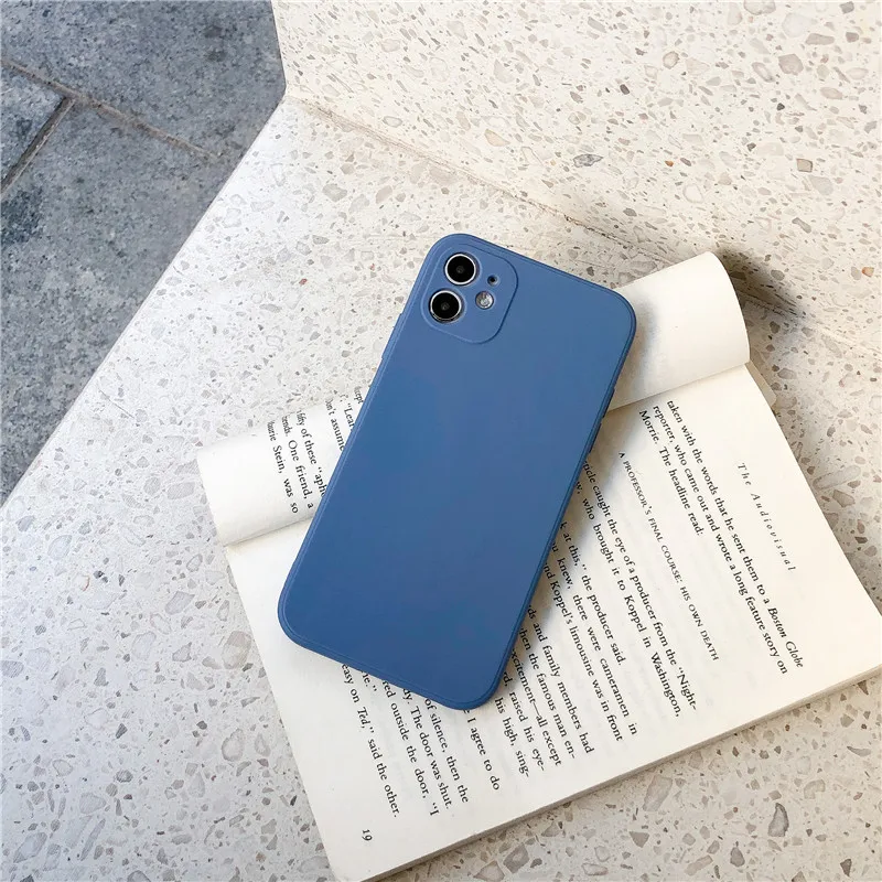 Sleek & Durable Shockproof Silicone Phone Case – Ultra Thin Soft Protection