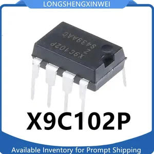 1PCS X9C102P X9C102 Inline DIP8 Digital Potentiometer Chip NEW