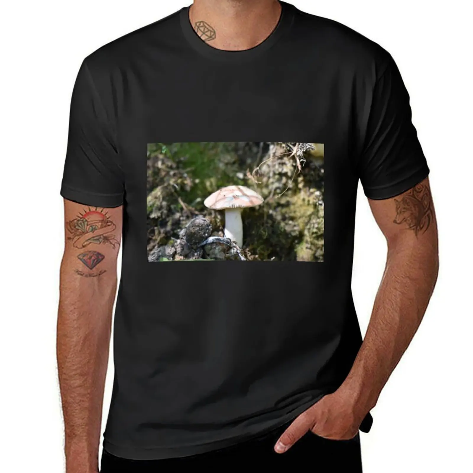 

Mushrooms T-Shirt oversizeds summer clothes mens t shirt