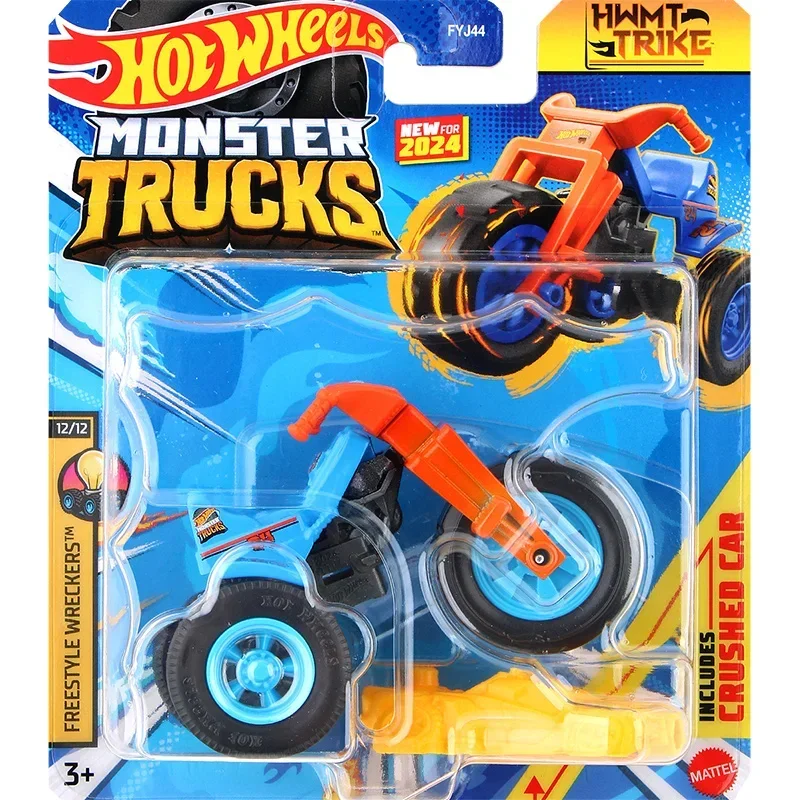 Original Hot Wheels Car Monster Truck Boys Toys 1/64 Diecast