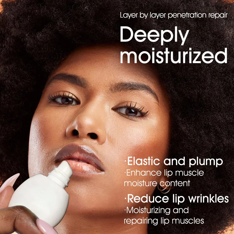 Squalane Amino Acid Lipstick Moisturize Nourish Smooth Repair Improve Lip Lines Base Lasting Lip Blam Lip Care Cross-border New 3