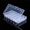 6 Grid Rectangular Storage Box PP Plastic Transparent Box Lure Fishing Gear Storage Containers Pearl Jewelry Hardware Tools 1