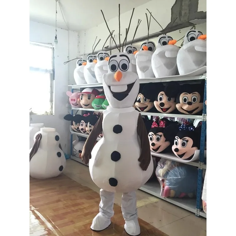 Mascotte Olaf La Reine des Neiges – Déguisement Professionnel