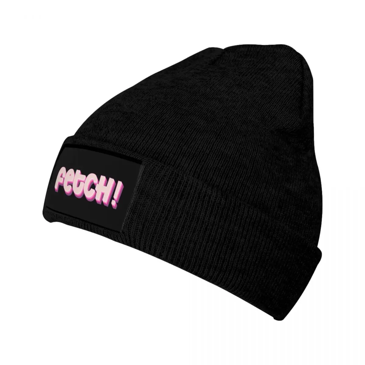 

Pink Fetch Hat Autumn Winter Skullies Beanies Warm Caps Men Women Acrylic Skullcap