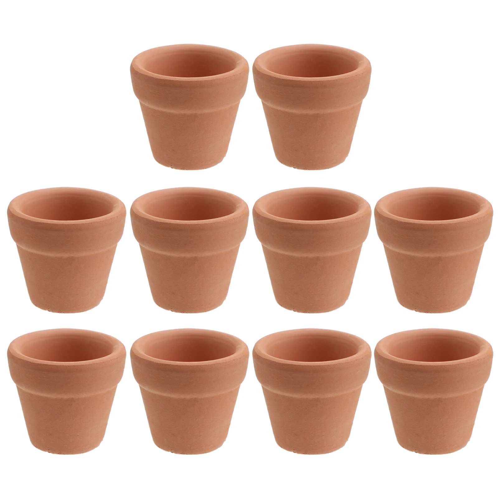 Herhaal Geldschieter vangst 10 Stuks 3X3Cm Kleine Mini Terracotta Pot Klei Keramische Aardewerk Planter  Bloempotten Succulent Kwekerij Potten Grote voor Planten|Bloempotten &  Bloembakken| - AliExpress