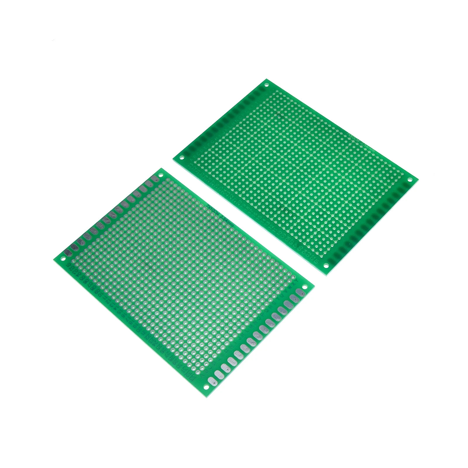 범용 인쇄 회로 IC 보드, 단면 구리 원형 PCB, DIY 2.54mm, 브레드보드 플레이트, 7x12cm, 70x100mm, 10 개, 7x10 cm