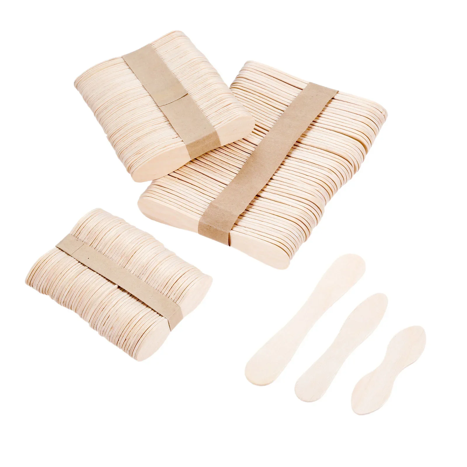 Ice Cream Popsicle Wooden Sticks 50PCS