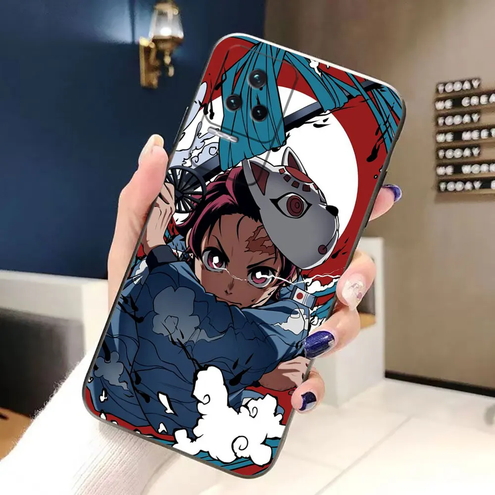 Anime Demons Slayers Tanjiro Themed Phone Case Cover