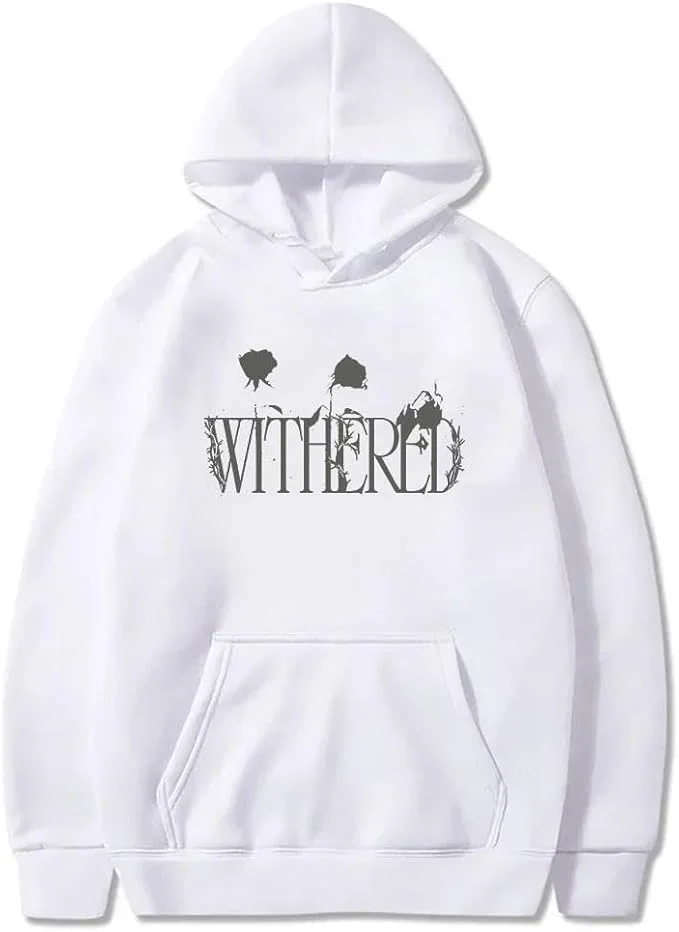 D4vd Withered Logo Hoodies 2025 Tour Merch Pullovers Women Men