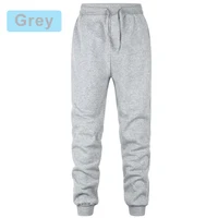 Men's Casual Jogging Athletic Training Pants Autumn Comfortable Solid Colour Skinny Drawstring Elastic Waist Sweatpants 1