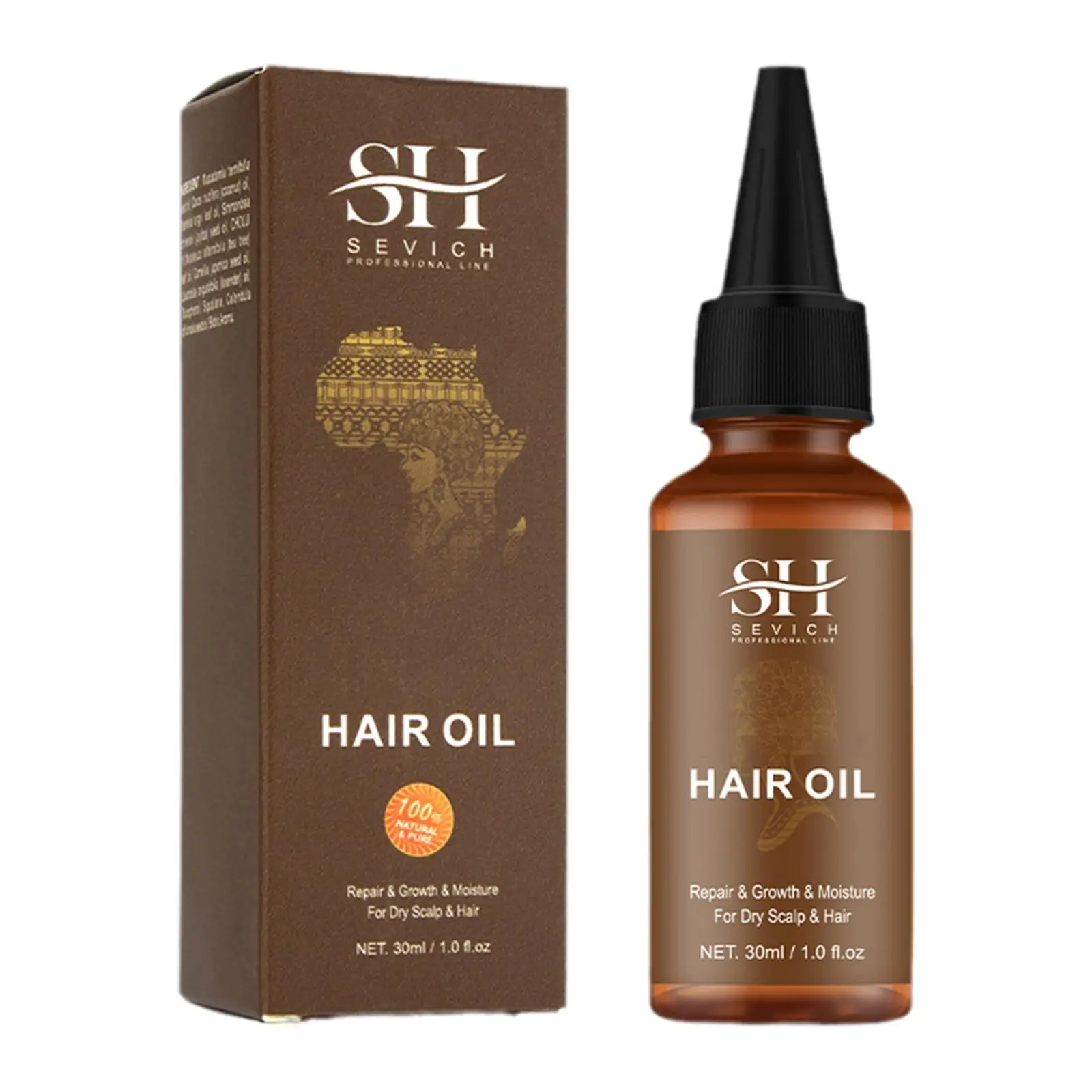 

Sevich Products For Women Africa Traction Alopecia Chebe Hair Growing Oil Anti Hair Loss Treatment Thicken Hair Care C4H9