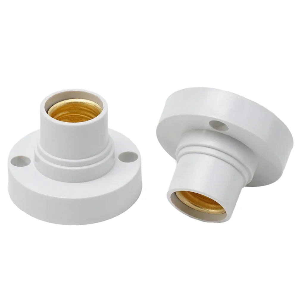 Lamp Bulb Holder Lamp Holder Lamp Base Led Lamp Base Lamp Socket Adapter 10Pcs E14 Light Bulb Holder Base Fitting Screw Cap LED Light socket bulb e14 Lamp Fixing Adapter Converter 100-230V Lamp Base