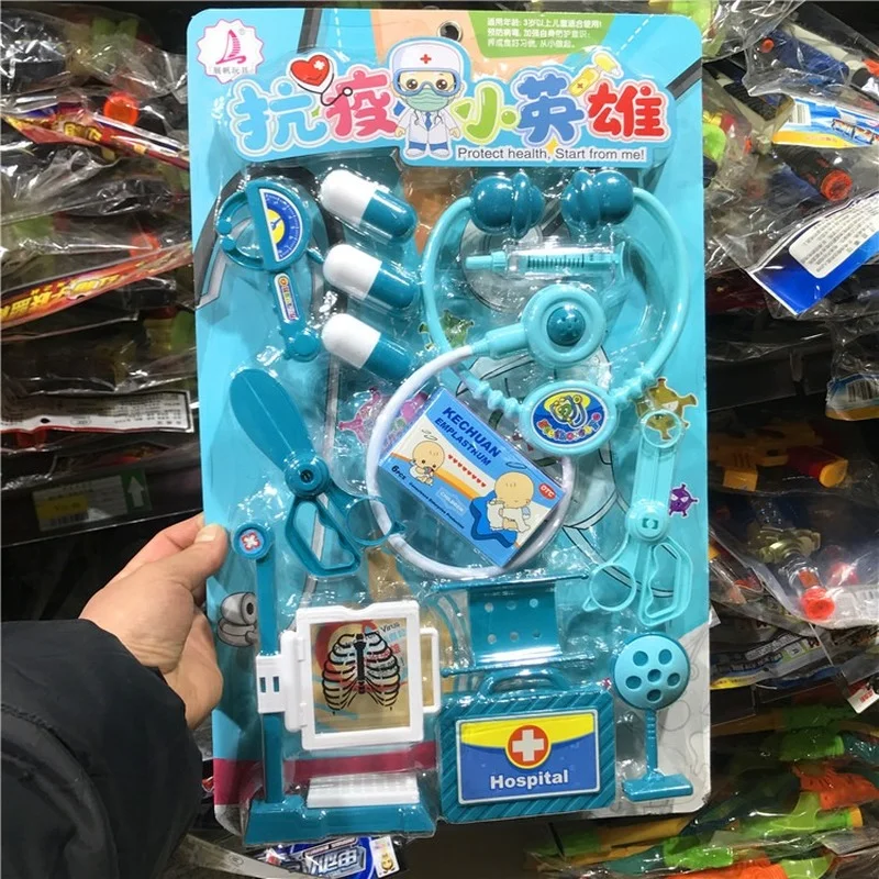 

New Girl Little Dentist Sees Teeth Oral Play House Tools Children Learn Children's Doctor Teeth Toy Set