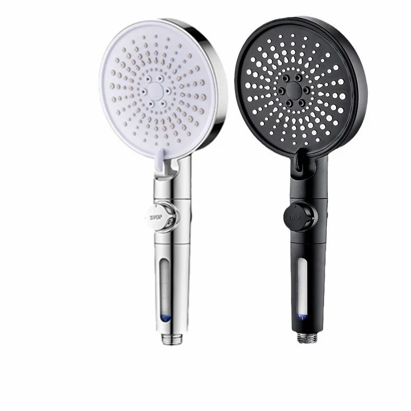 6 Modes Adjustable Shower Head High Pressure shower Head Water saving 2024 Rainfall Faucet Bath Shower Head for Bathroom images - 6