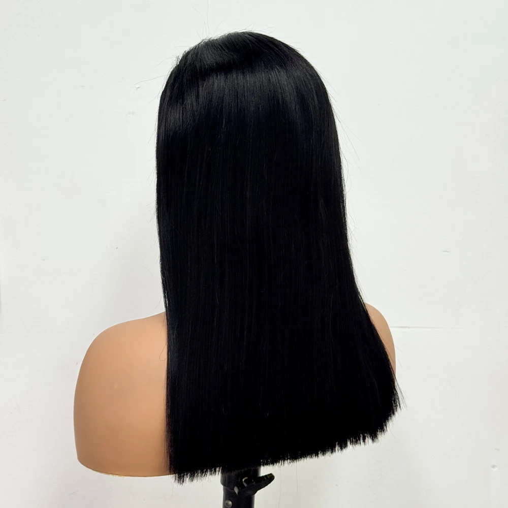 Super Double Drawn 13x4  Lace Frontal Wigs Bone Straight 300% Density Full Density Wigs Soft and Soomth Texture for  Women