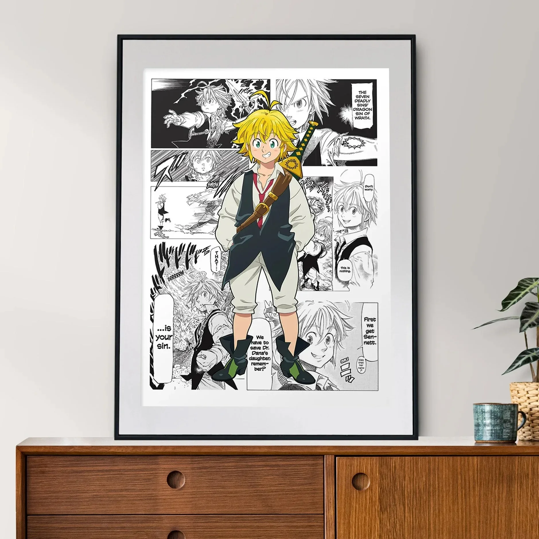 Anime Art Canvas Poster - Aesthetic Room Decoration Wall Art