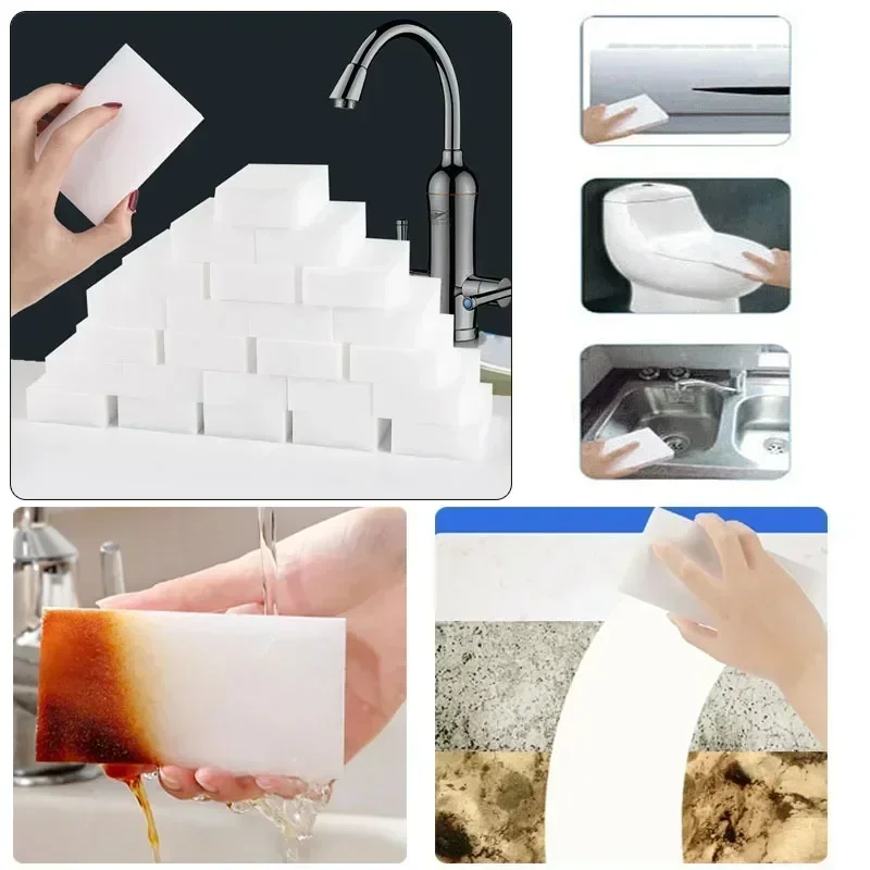 Melamine Sponge 10 Pcs Household Eraser Cleaning Tools melamine sponge