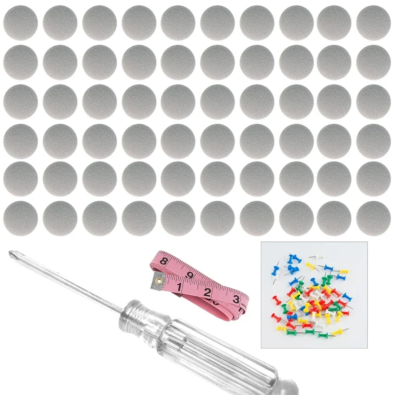 Fixations de Toit de Voiture, Grille de Toit, Réparation de Chute, Fiches de Plafond Intérieures de Voiture, 60 Pièces