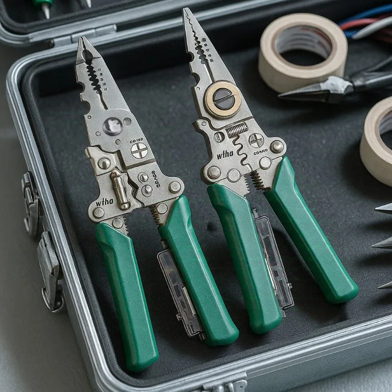 Multifunctional Wire Stripper with Electrical Test Pen Foldable Cable ...
