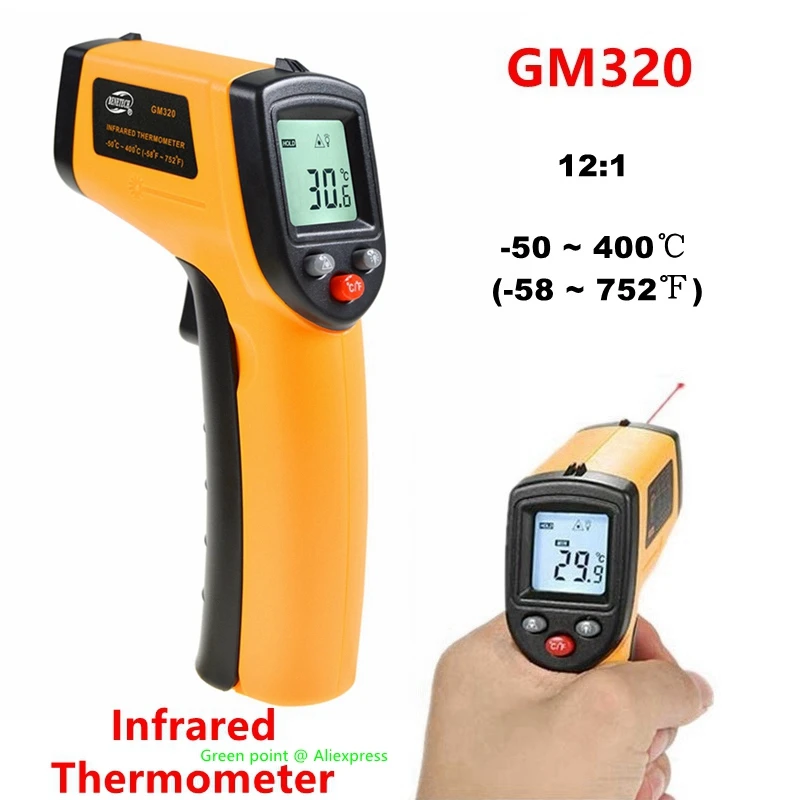 https://ae01.alicdn.com/kf/Sbda40b9495014da6a78ead402bcb2fa79/5PCS-BENETECH-Newest-50-400-Infrared-Thermometer-GM320-Handheld-Digital-Non-Contact-Laser-Temperature-Sensor-Meter.jpg