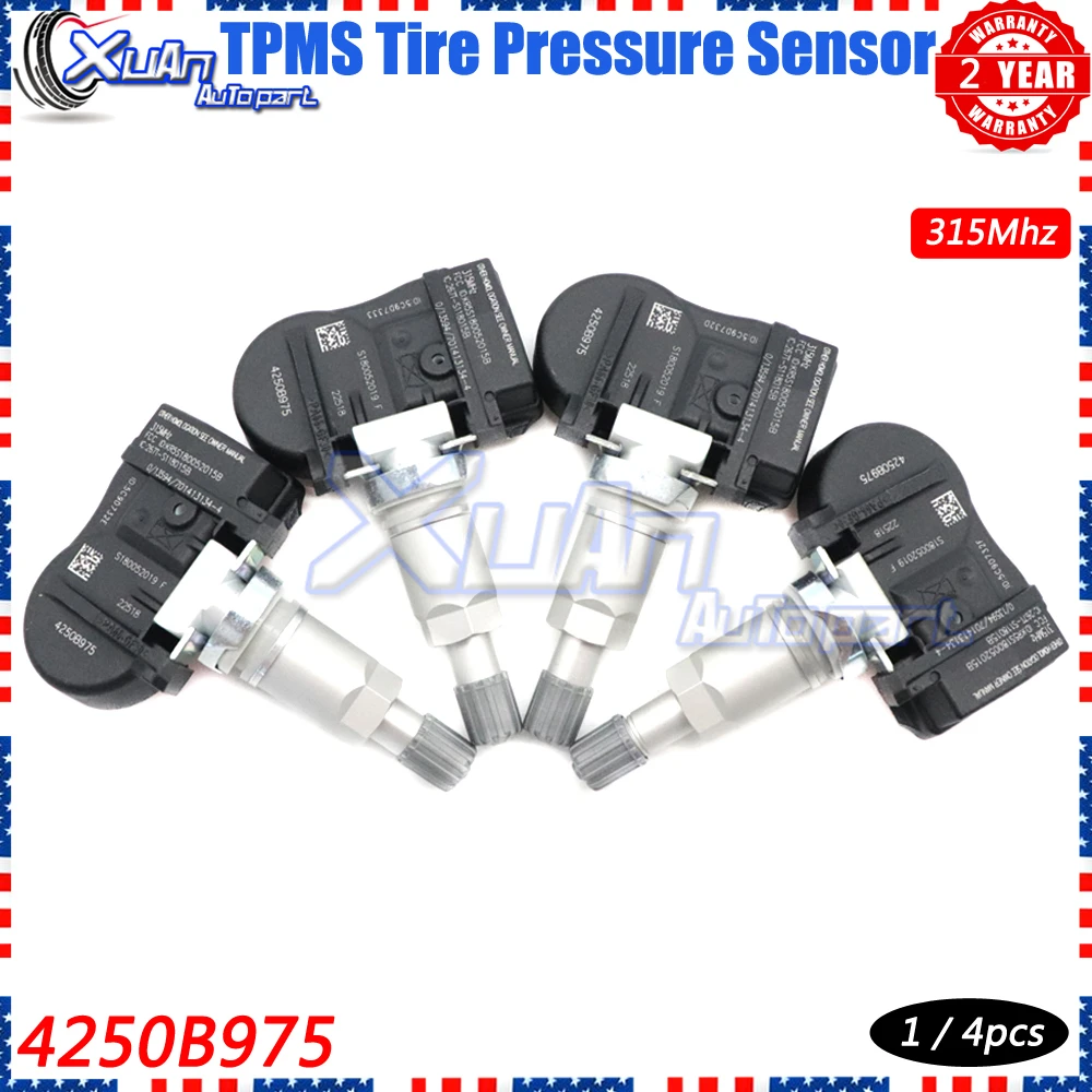 

Система контроля давления в шинах Xuan TPMS 315 МГц для Mitsubishi Lancer Outlander Sport Mirage G4 I-Miev 4250B975