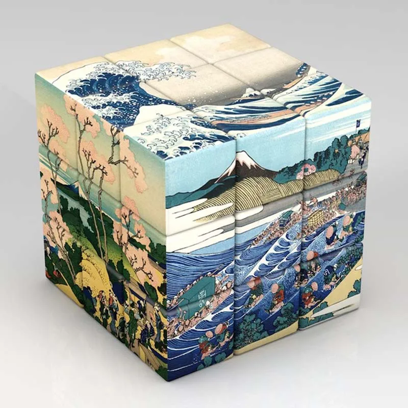 Rubik's cube Peinture Maitre