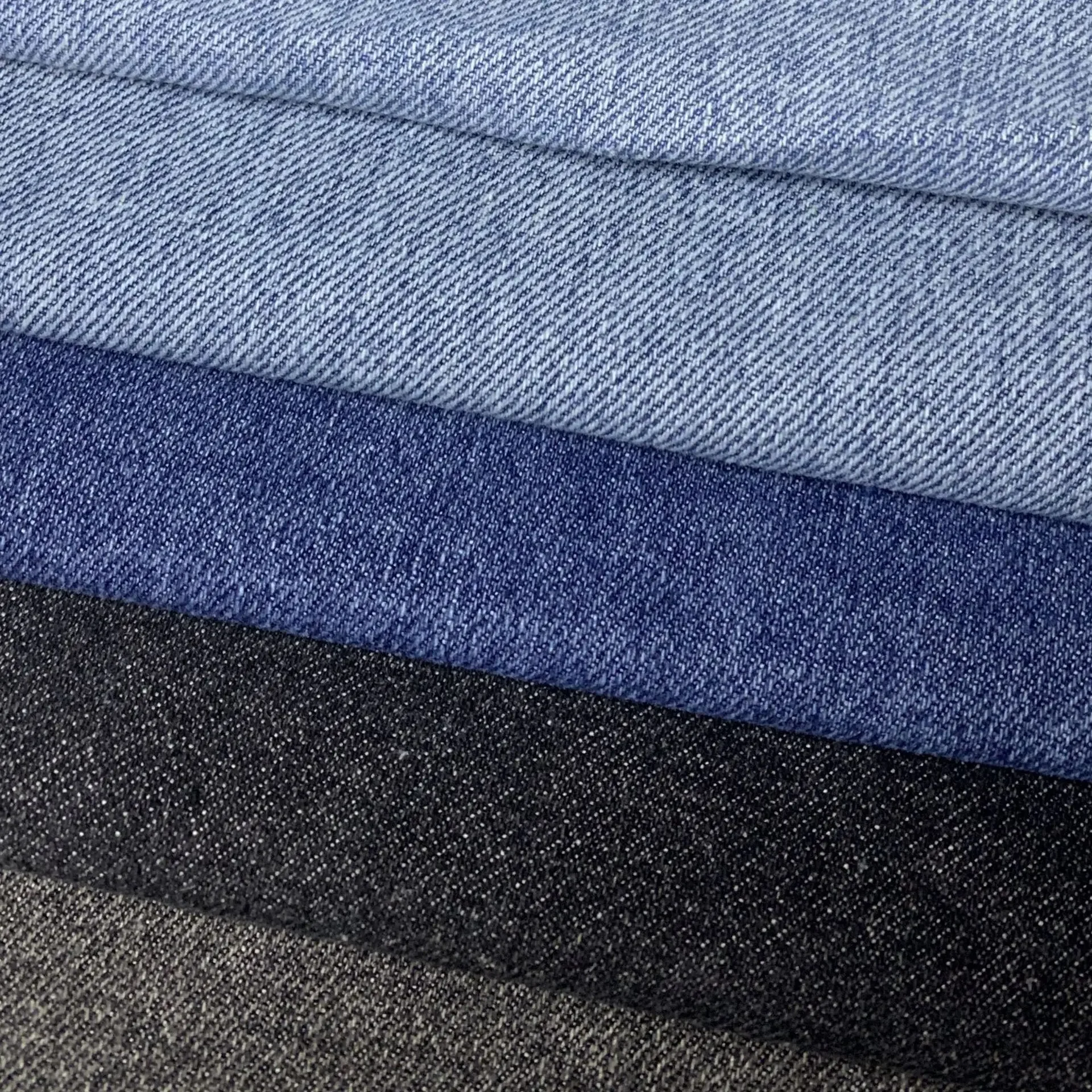 Thickened Washed Outwear Denim Fabric Pure Cotton Non-Elastic Clothing And Shoe Material without Washing Required