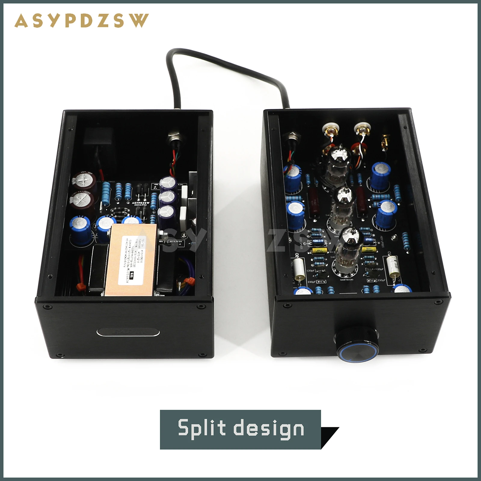 ASYPDZSW HIFI Split ECC83 Type-MM AS834 Tube Phono amplifier Base
