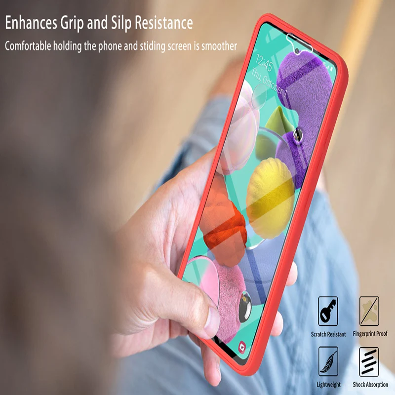 360° Full Protection Clear Shockproof Phone Case