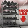 4000LBS Heavy Duty Shelving 48”W X 24”D X 72”H 5-Tier Storage Shelves Adjustable Metal Shelving Garage Shelving for Basement 4