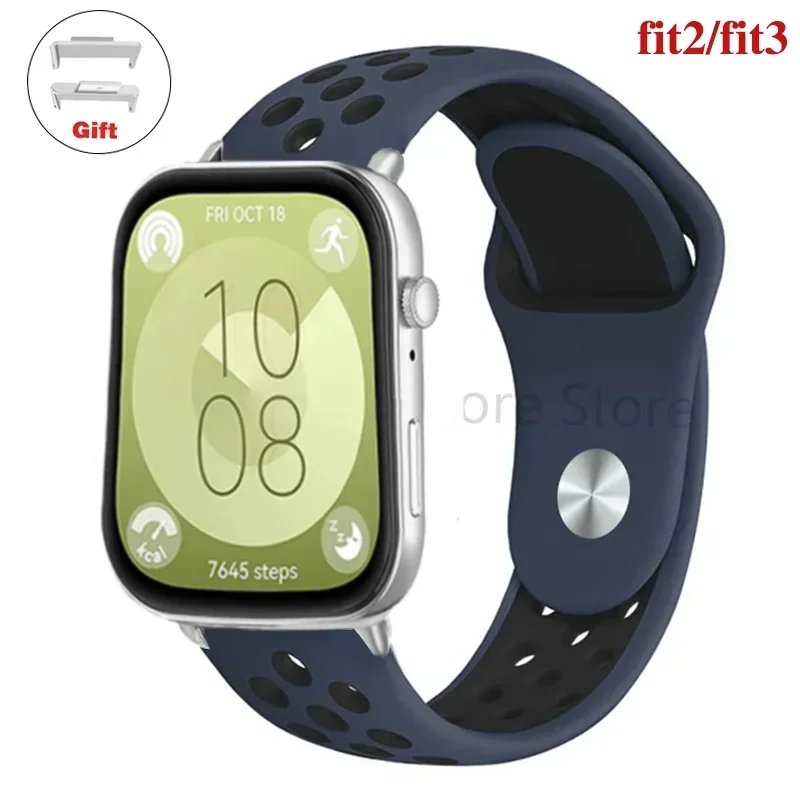 Breathable Silicone Sport Watchband - Vitality Collection