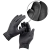 Disposable Black Nitrile Gloves 4-mil Non-Sterile Textured Household Cleaning Gloves for Industrial Cooking Esthetician Hair Dye 3