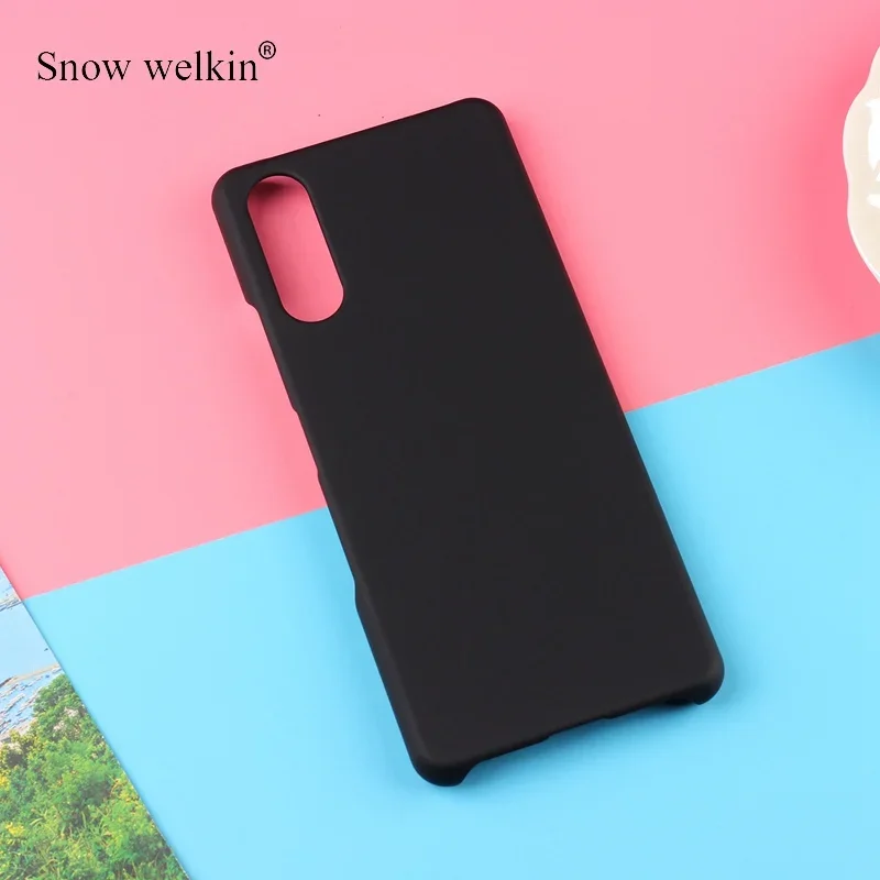 Sleek Matte Hard Plastic Case Cover for Sony Xperia - Durable Protection and Stylish Design