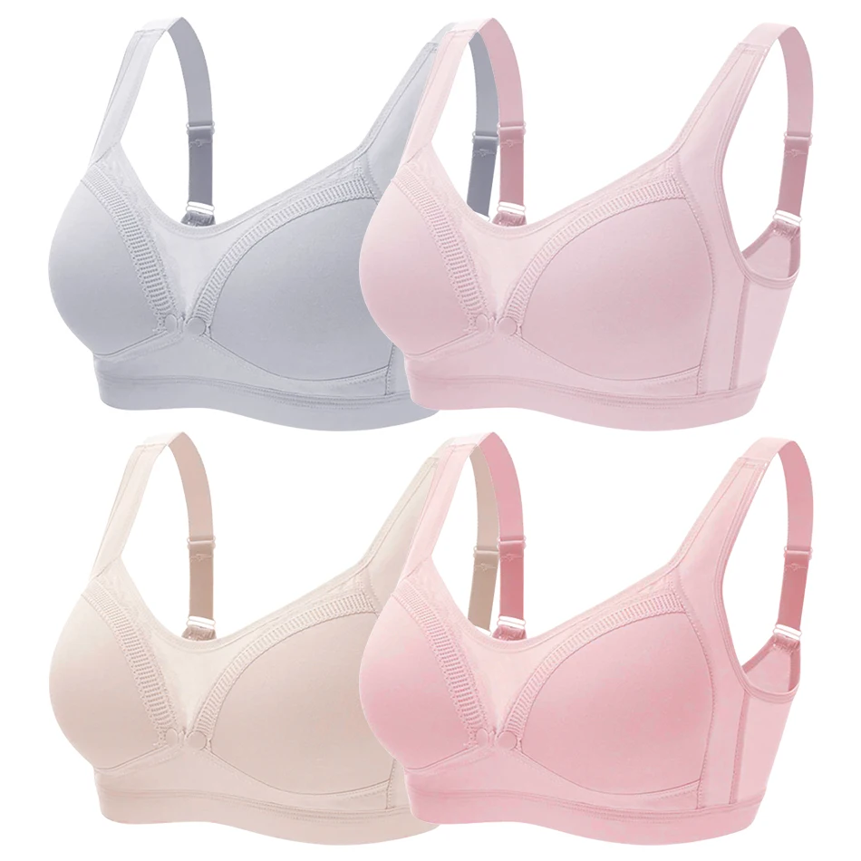 

Pregnant Women Nursing Bra With Front Button Closure For Breathabale Comfortble Skin Friendly No Underwire Maternity Clothing