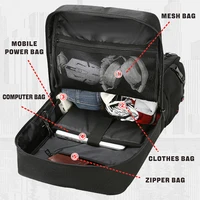 SWISS MILITARY 50L 78L Large Capacity Travel Backpack Luggage Sports Training Fitness Independent Shoes Storage Bag Laptop Bags 2