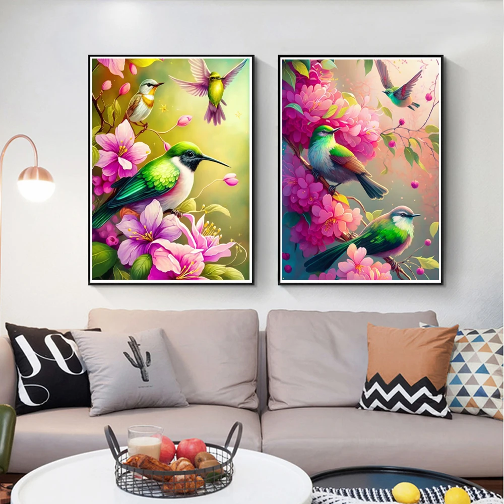 Extra Large Size Diamond Painting Natural Sea Beach Flying Birds Landscape  Mosaic Embroidery Scenery Living Room Decor AA4174 - AliExpress