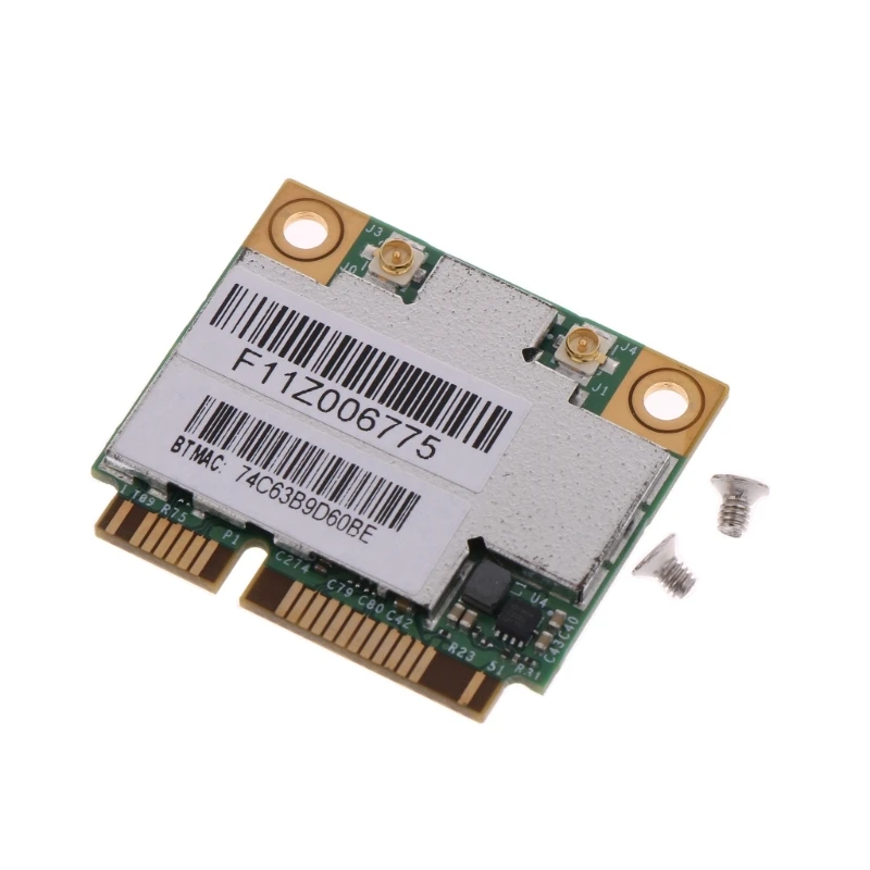 

Mini PC-E Wireless Card,BT4.0 867Mbps 2.4 /5 GHz Dual-Band LAN Card