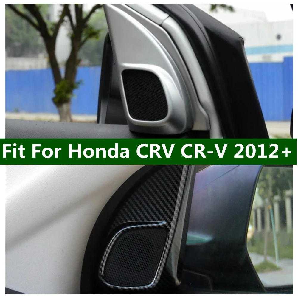 

Inner Window Pillar A Stereo Speaker Audio Loudspeaker Sound Frame Cover Trim Fit For Honda CRV CR-V 2012 - 2016 Car Accessories